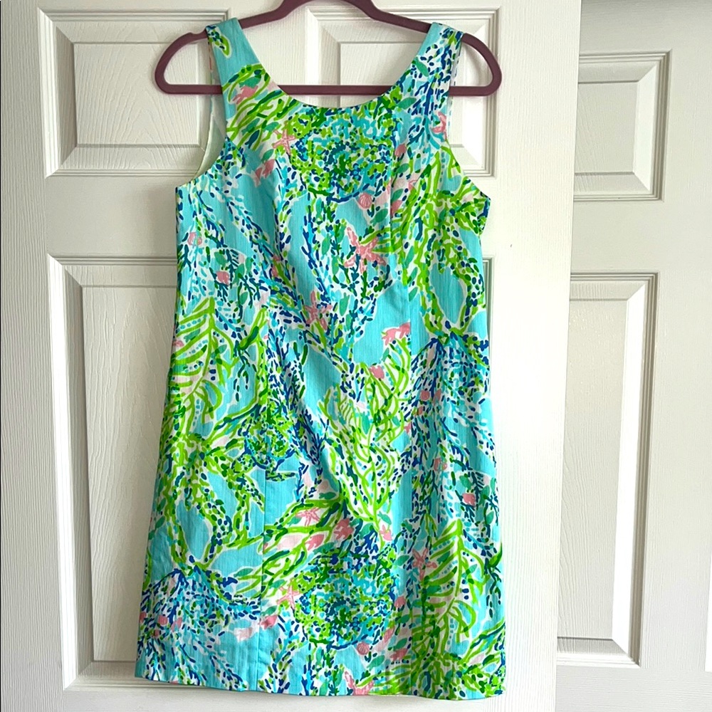 🪸Lilly Pulitzer Blue Haven Shift Dress🪸